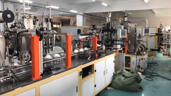 杯（bēi）型口（kǒu）罩機（jī）、3M1860全自動杯型口（kǒu）罩機、非標定製（zhì）自動化口罩機、非標自動化設備